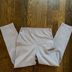 Yogalicious Women Soft Gray Cropped Leggings